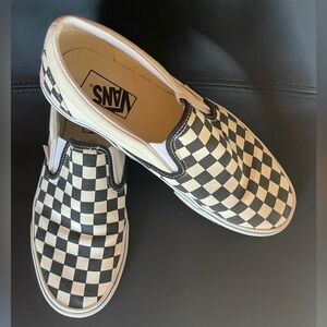 Vans Slip on checkerboard shoe